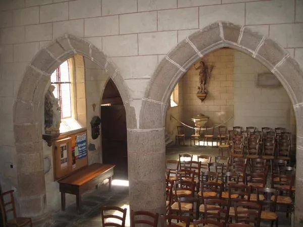 Du bas-côté sud de la chaire jusqu'au baptistère, photo 4