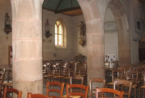 Du bas-côté sud de la chaire jusqu'au baptistère, photo 5