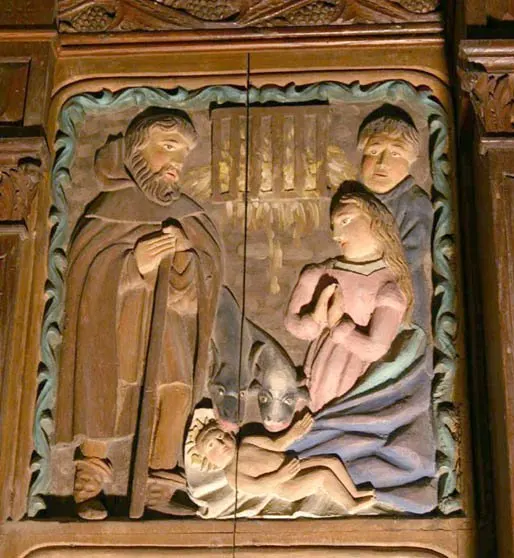 La Nativité : église Saint-Jacques de Locquirec