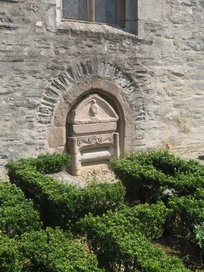 La niche du transept sud, photo 1
