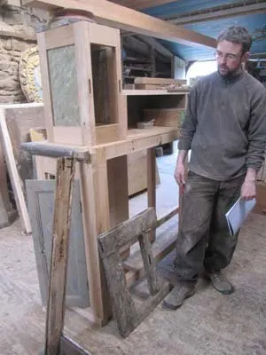 Les travaux de restauration des voûtes, photo 8