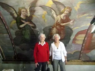 Les travaux de restauration des voûtes, photo 11
