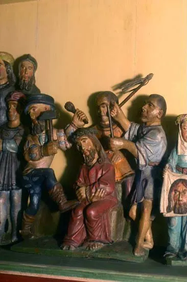 Jésus est flagellé : église Saint-Jacques de Locquirec