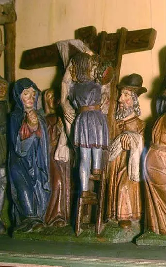 Jésus est descendu de la croix : église Saint-Jacques de Locquirec