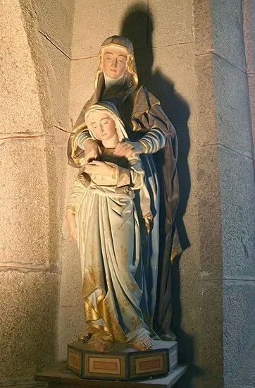 Sainte Anne : église Saint-Jacques de Locquirec