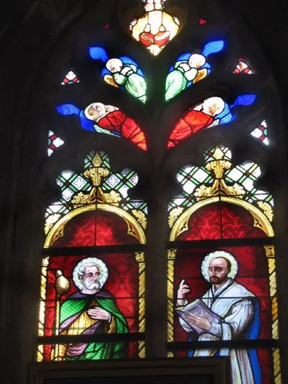 Les vitraux de St Jacques et St Guirec, photo 1
